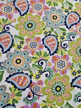 Vibrant Floral Paisley Textile Cotton Print - Sold By The Yard